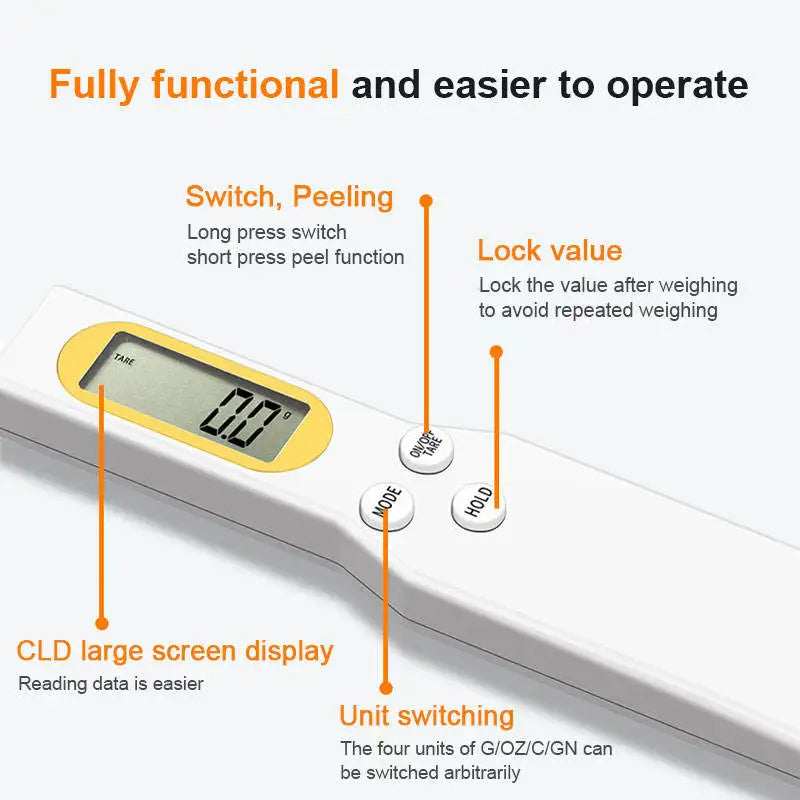 Pocket Precision Digital Spoon Scale